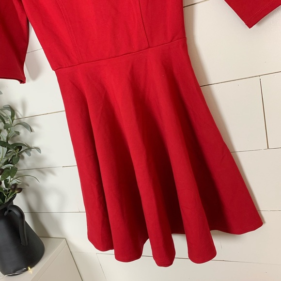 NWOT Lulus Tip the Scallops Red Dress Small - Picture 6 of 8